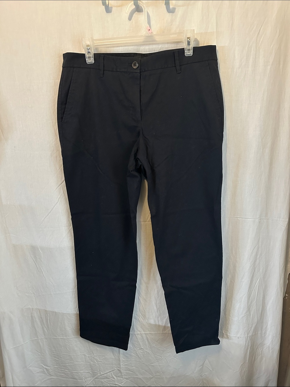 Talbots Black Men's Chino Pants - Slim Straight